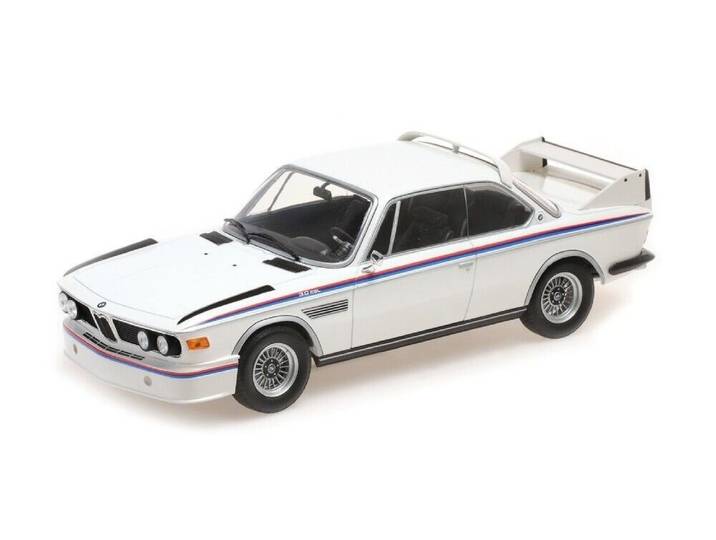 BMW Modellauto BMW Miniatur 3.0 CSL 1:18 Sammlermodell Modellauto, (1-tlg)
