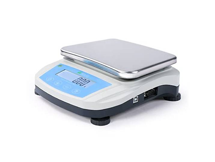 U.S. Solid Präzisionswaage Laborwaagen RS232 USB Schnittstellen (5000g, 0.01g)