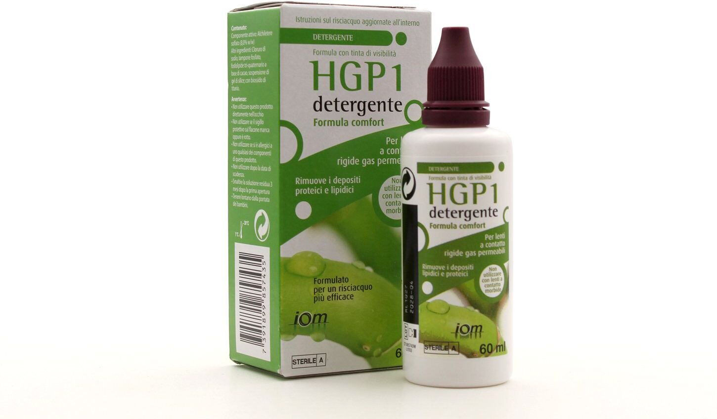 HGP 1 Detergente 60 ml.