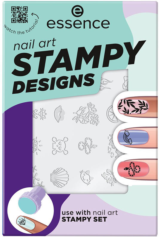 Essence Stampy Designs plantillas para estampado de uñas 1 u