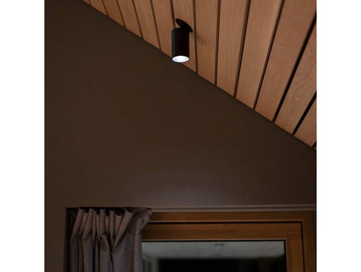 The Light Group SLC LED-Einbauspot Art, 1-fl., schwarz, 2.700 K, Aluminium dimmbar, schwarz, für Wohn- / Esszimmer, Aluminium, Modern