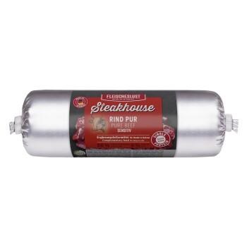Fleischeslust Sensitiv Nassfutter Wurst Rind pur 12x500 g