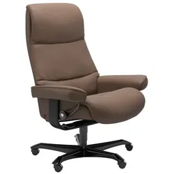 Stressless Bürostuhl View Office Leder Braun Batick Mole