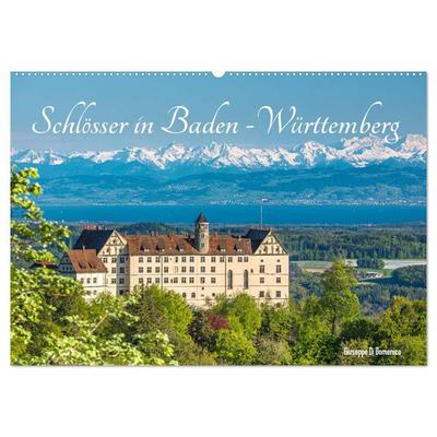 Schlösser in Baden-Württemberg (Wandkalender 2026 DIN A2 quer), CALVENDO Monatskalender