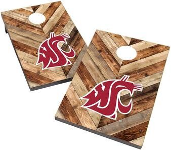 Skip's Garage Washington State Cougars 2x4 Cornhole Bag Toss