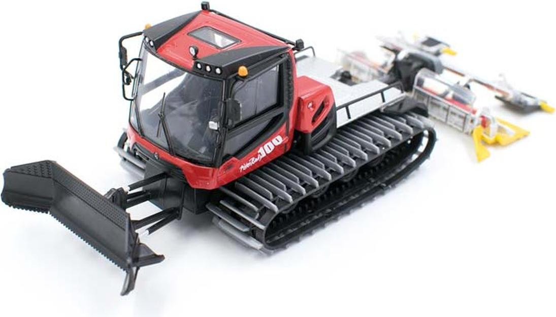 JÄGERNDORFER Pistenbully kinderspeelgoed schaal 1:43 rood, afmetingen: 20,5 x 9 cm