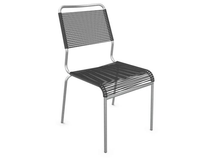 Spaghetti-Stuhl Rigi Feuerverzinkt von Schaffner / Farbe: Anthrazit / Grösse: 47 x 65 cm