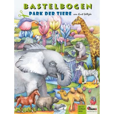 Tiere aus Papier basteln Bastelbogen Ausschneidebogen