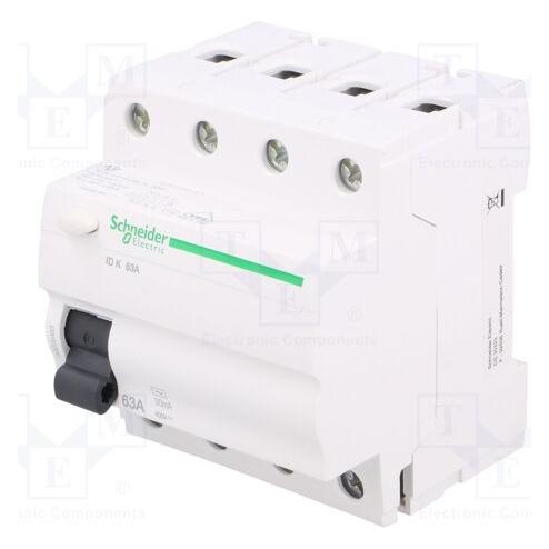Schneider Electric Acti 9 ID K-Fehlerstromschutzschalter- A9Z05463 (A9Z05463)