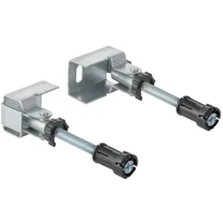 Geberit Bausatz Duofix 111835001 verzinkt, für Vorwandmontage Ecklösung