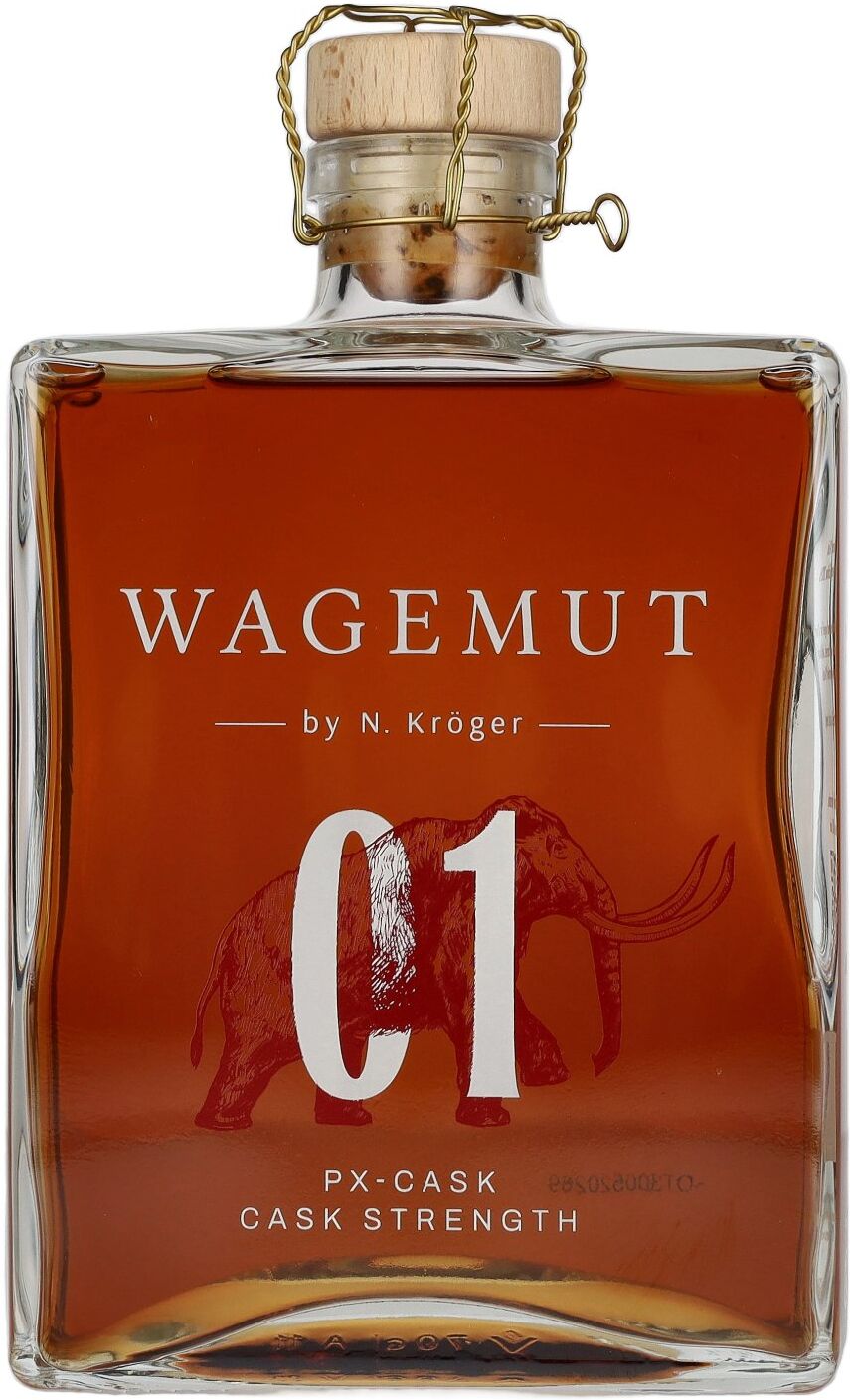Wagemut by N. Kröger PX-CASK STRENGTH Edition 01 58,7% Vol. 0,7l