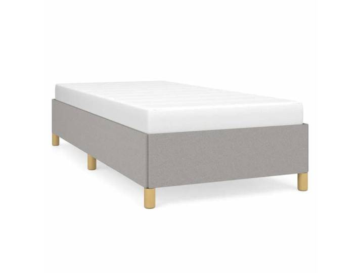 Mode Meuble de chambre - vidaxl - Cadre de lit sans matelas - gris clair 80x200 cm tissu - pour maison N1B14129