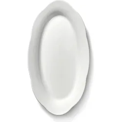 Silhouette Servierplatten oval hoch 18,5 cm, weiß, 2 St.