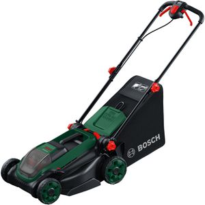 Bosch Rasenmäher ROTAK18V2-38, 06008B9M01, Akku, 2x 18 V, Schnittbreite 38 cm, Fangkorb 40 Liter