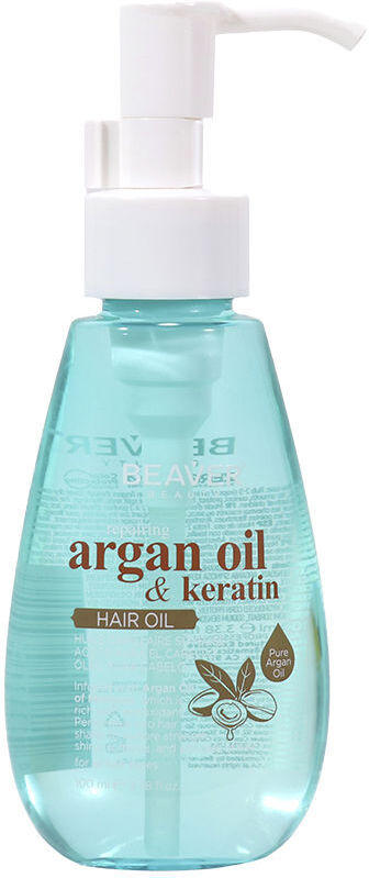 Beaver Argan Oil & Keratin aceite capilar 100 ml