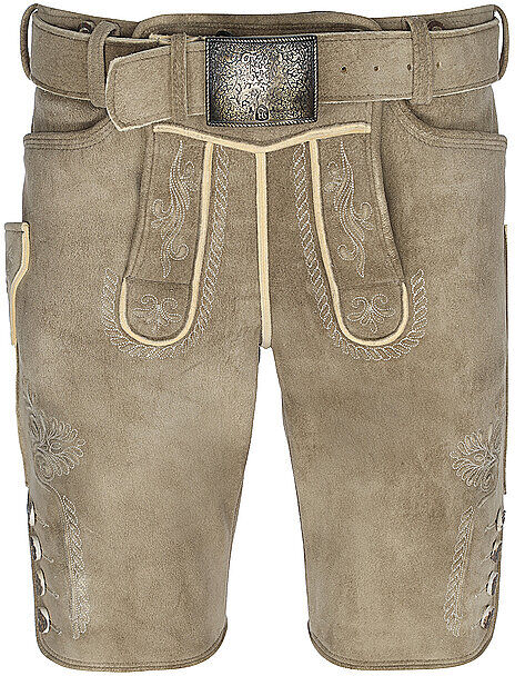BECKERT Lederhose APPENZELL hellbraun   54 54