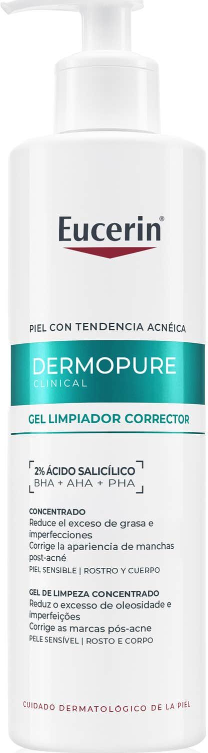 Eucerin DermoPure Clinical Gel Limpiador Corrector 400ml