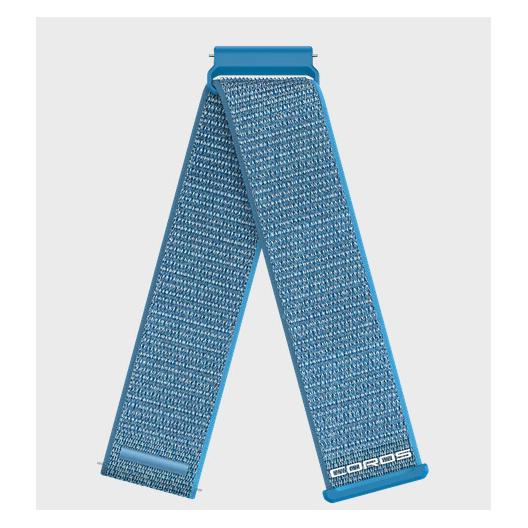 Coros Watch Band Apex 4 (22 mm, Nylon) (BAND-WAPX4-BLUE-22-N)