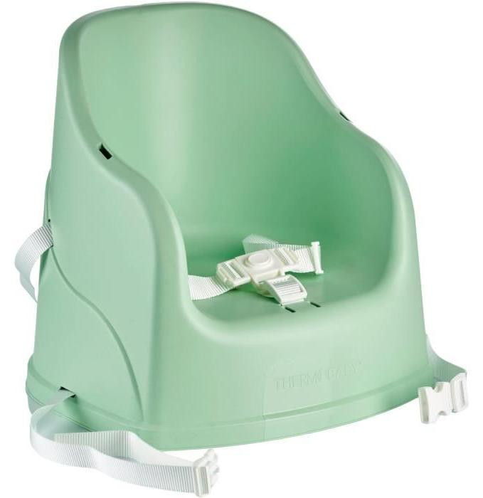 Thermobaby Tudi Booster Seat voor 6 tot 36 maanden met 3-punts veiligheidsgordel - Celadon Green