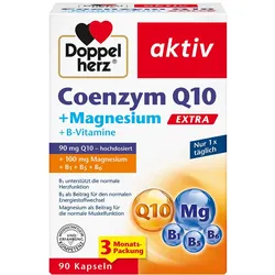 DOPPELHERZ Coenzym Q10 Extra+Magnesium Kapseln 90 St