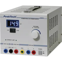 PEAKTECH 6300 - Labornetzgerät, 0 - 15 V, 1,5 A