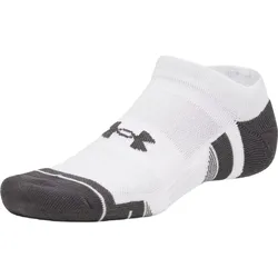 Under Armour Socken Performance Tech No Show, weiss/anthrazit