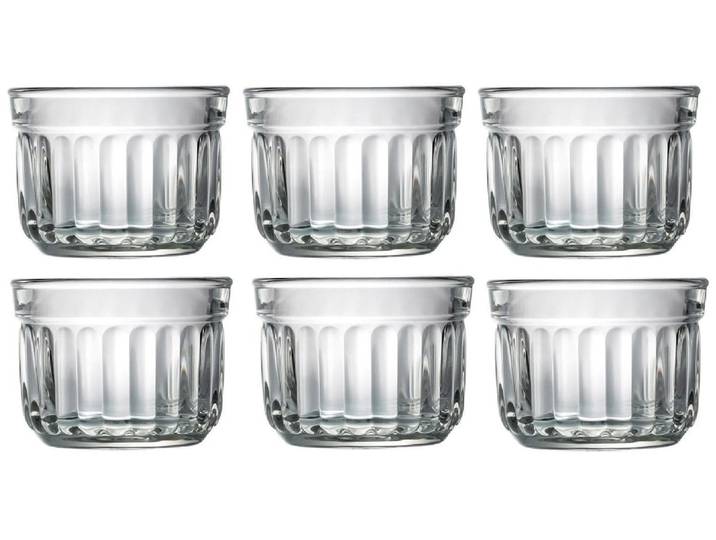 Dessertschale La Rochère Delice 1dl 6er Set , transparent, H:5,3cm Ø:7cm, Glas, Schüsseln, Dessertschale