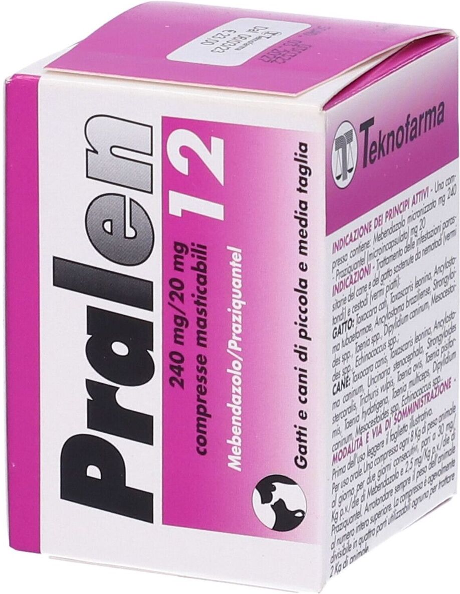 Pralen Compresse Masticabili 12CP