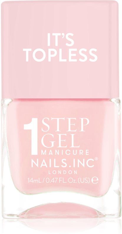 Nails Inc. It’s Topless gel nail polish with long-lasting effect shade Dakota 14 ml