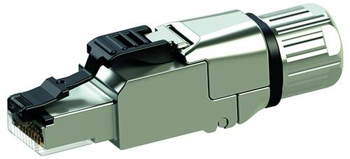 Telegärtner 100023085 feldkonfektionierbarer RJ45-Steckverbinder MFP8 IE T568 B Cat.6A(IEC), AWG24/1-AWG22/1, AWG27/7-AWG22/7
