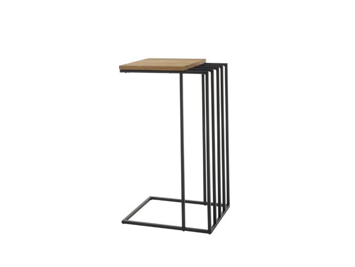 freiraum Beistelltisch JUBA, in Eiche, Massivholz / Metall - 40x70x35cm (BxHxT)