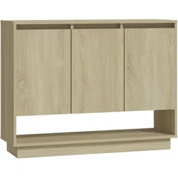 vidaXL Sideboard Sonoma-Eiche 97x31x75 cm Holzwerkstoff
