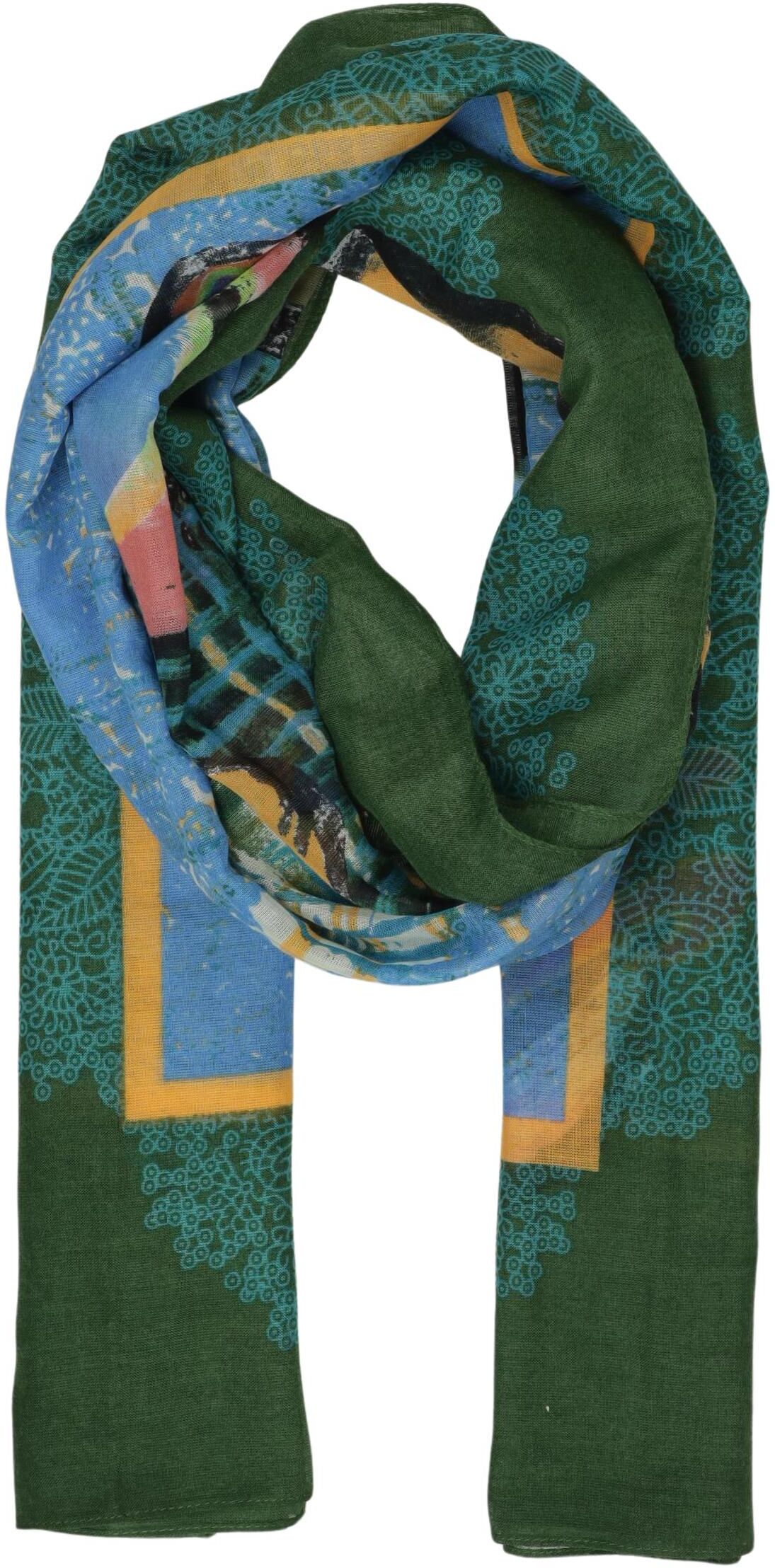 Desigual Damen Schal oder Tuch, Mehrfarbig, Synthetik - Second Hand