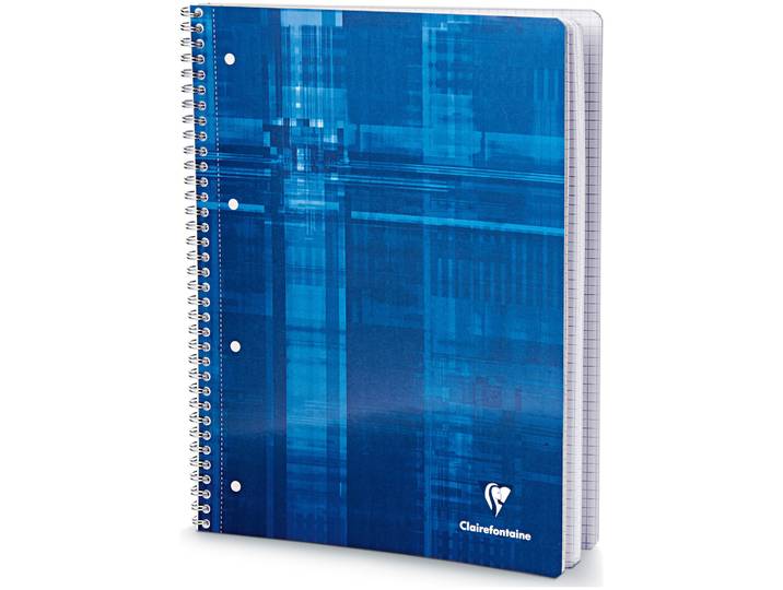 Clairefontaine Spiralheft Studium A4+ 5mm 80 Blatt