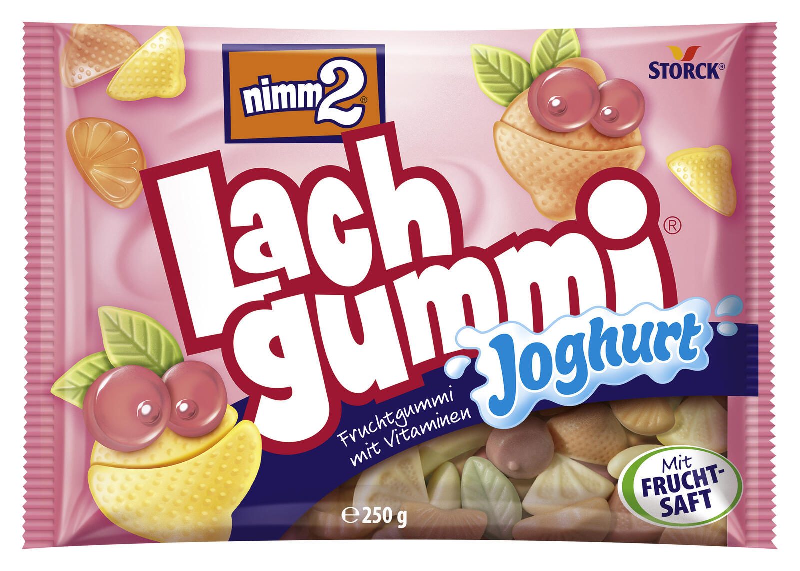 nimm2® Lachgummi Joghurt Fruchtgummi 250,0 g 680454
