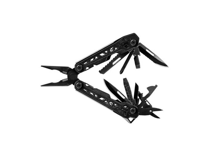 Multitool GERBER TRUSS , schwarz, B:7,6cm H:15,2cm L:5,1cm, Edelstahl, Multifunktionswerkzeuge, Multitool