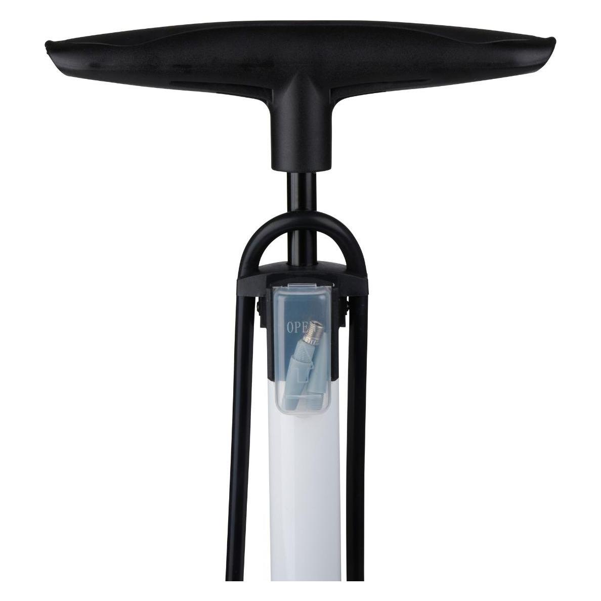 Dunlop Fahrrad-Fusspumpe mit digitalem Display (67149144)