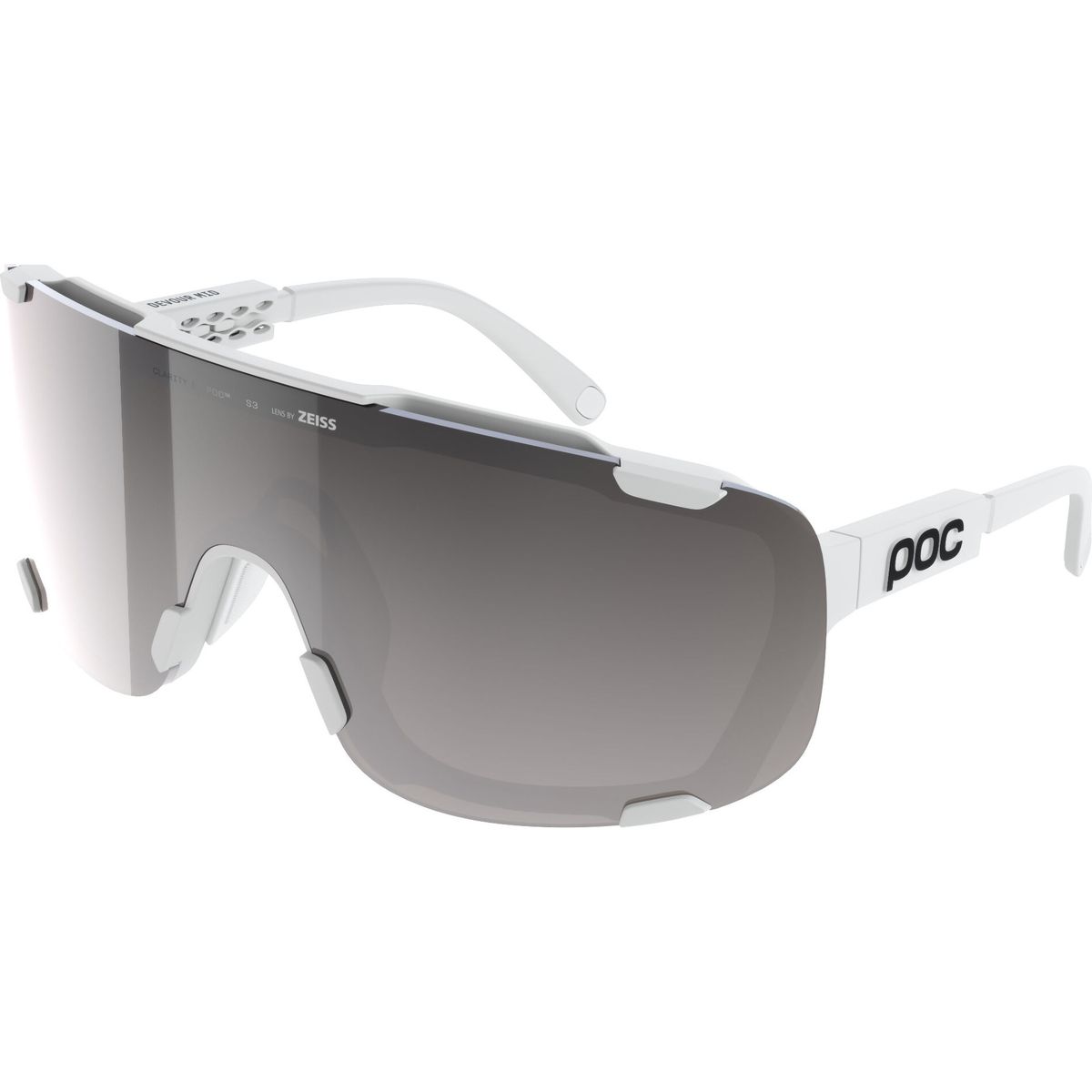 POC Devour Mid hydrogen white/clarity road/sunny silver (9545) ONE MA10129545ONE1