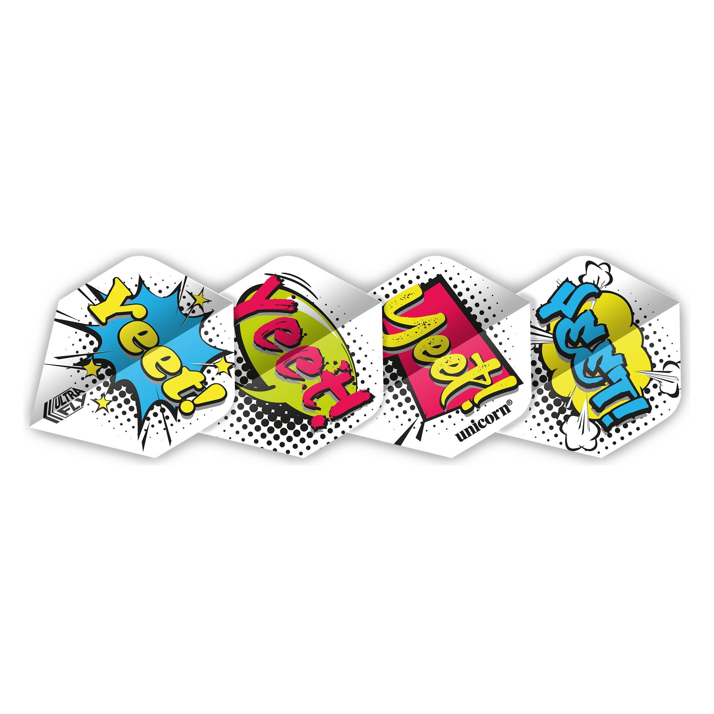 Unicorn Ultra Fly 100 Slang Polyester Flights 12 Satz (69018)