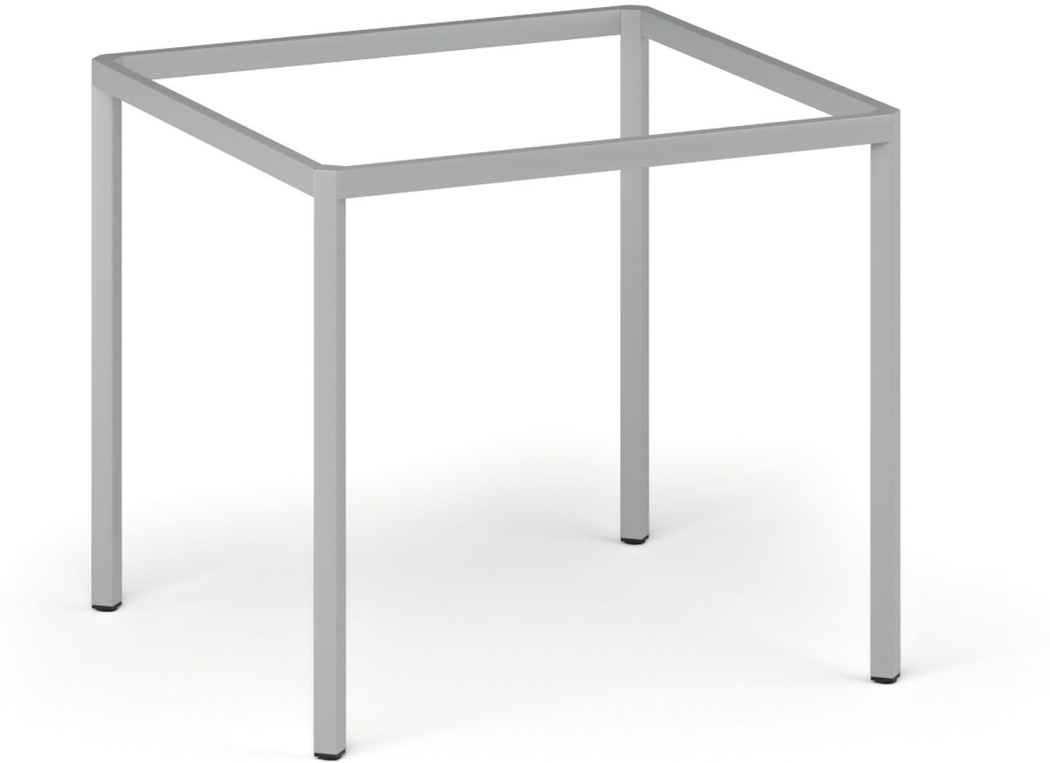 B2B Partner Tischgestell, 800 x 800 x 717 mm, grau