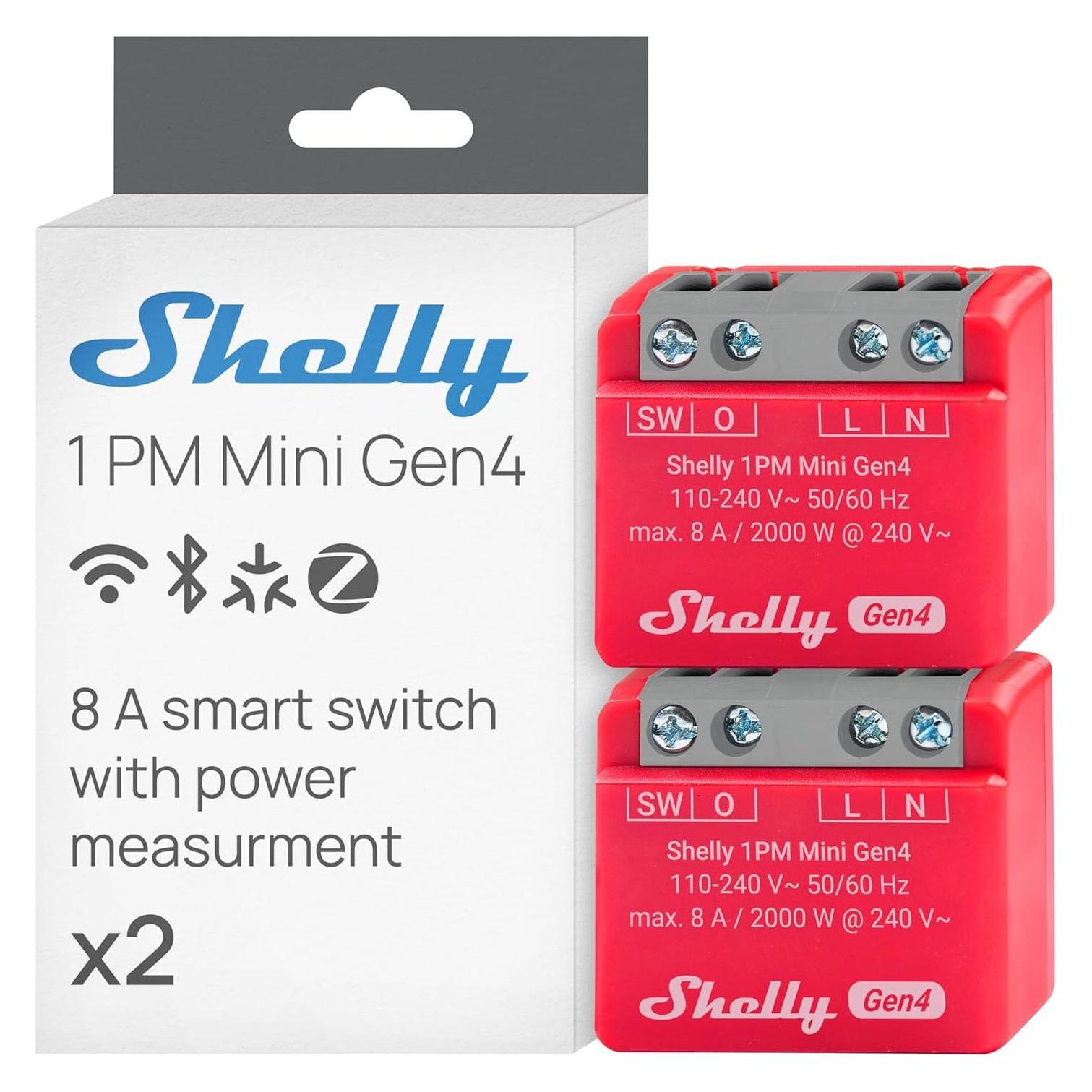 Shelly 1PM Mini Gen4 (Schaltaktor) (3800238070816)