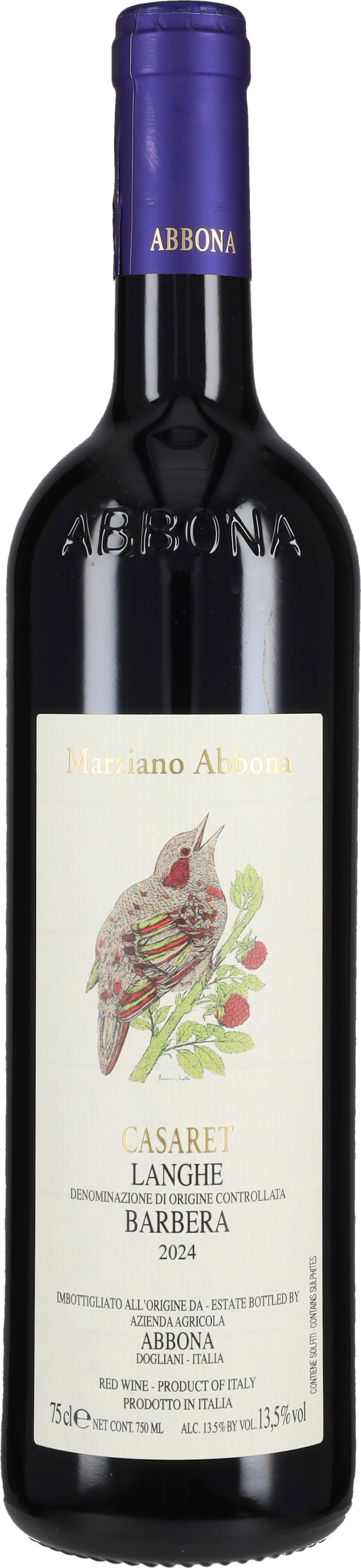 Abbona Marziano Barbera 'Casaret' Marziano Abbona 2025