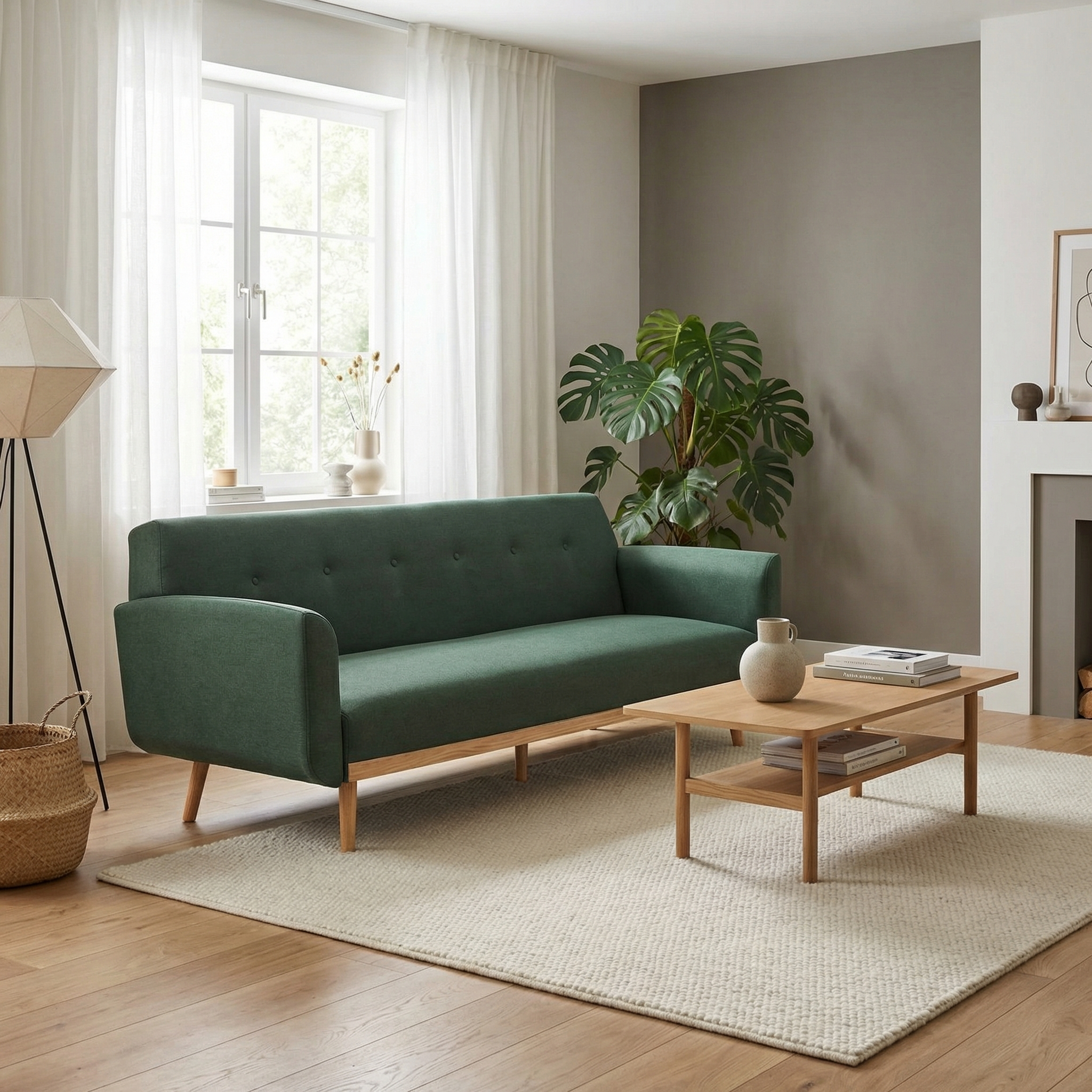 B2B Partner Sofa SOFIA, zielony