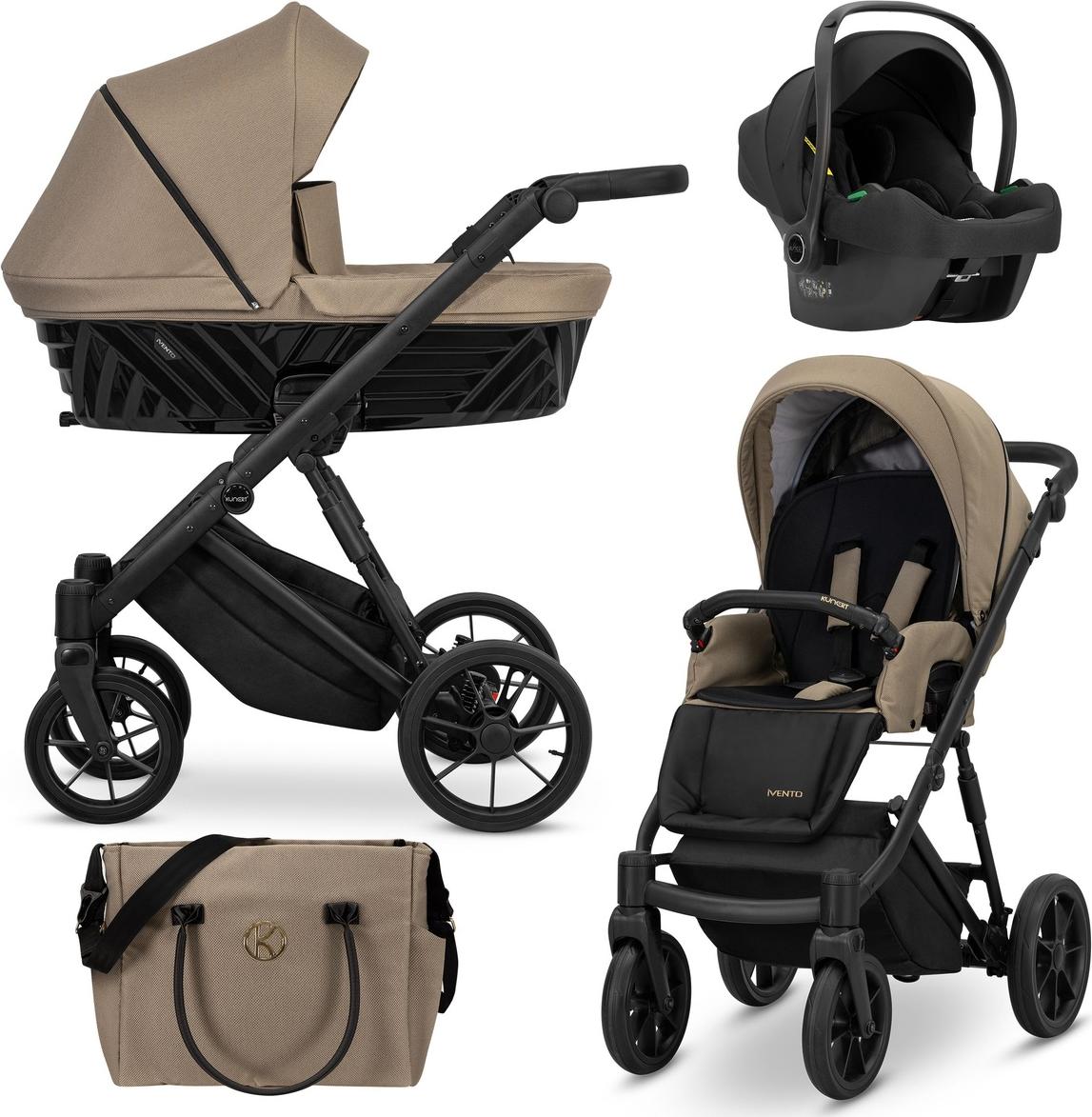 Kinderwagen Kunert Ivento 3in1 - Farbe: Caramel Macchiato