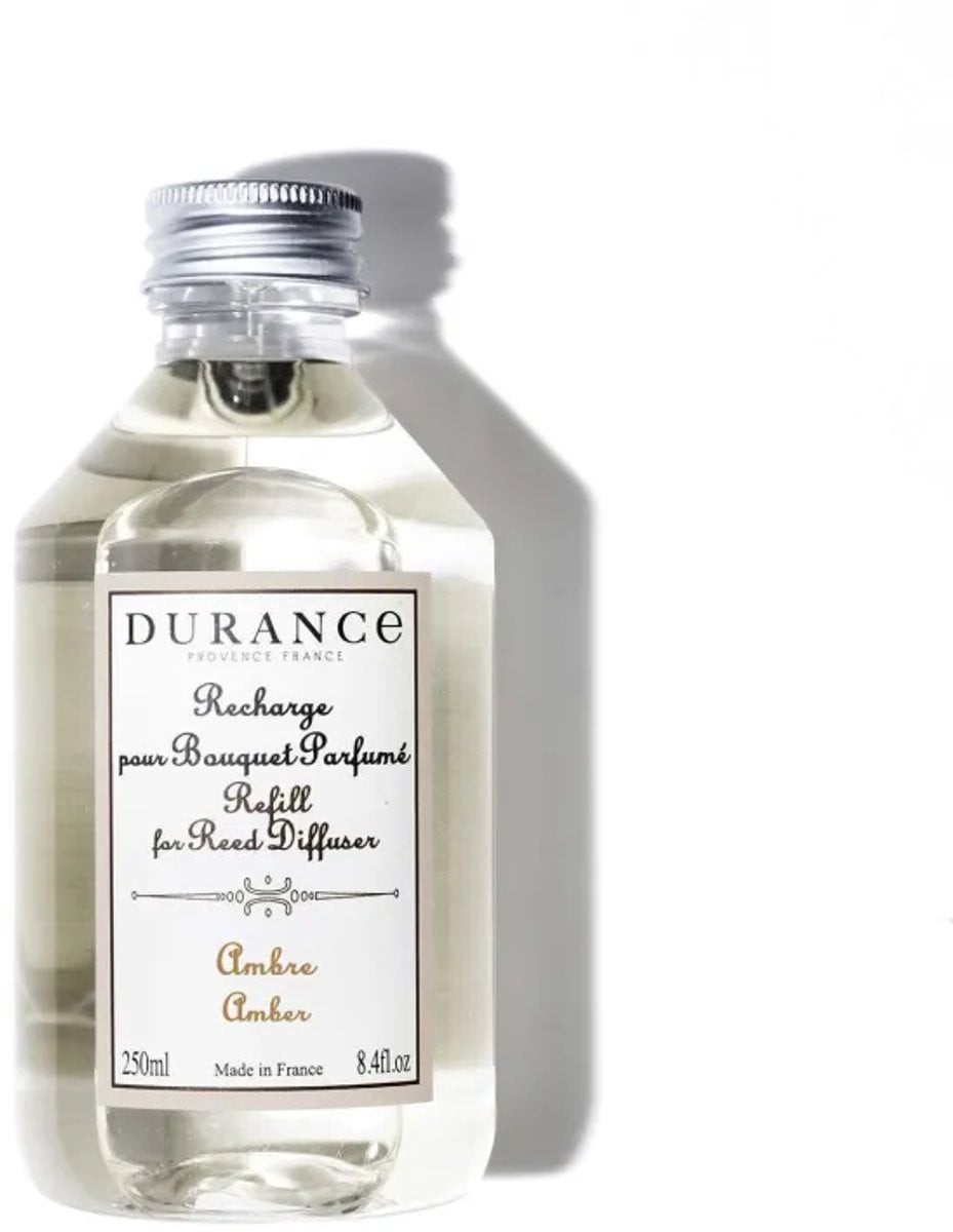 Durance navulling geurstokjes Amber 250ml
