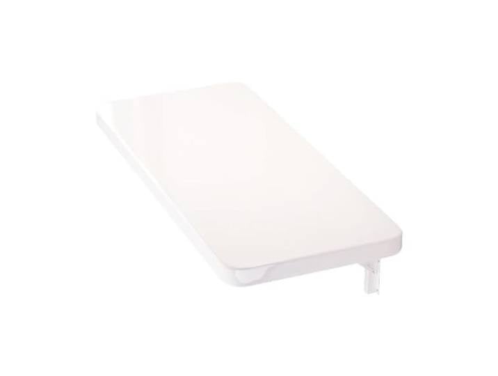 Klappbarer Drop-Leaf-Wandtisch, Weiß Wand montierter Mehrzweck-Frühstücksbartisch, Computerarbeitsplatz-Hängetisch für kleine Küchenräume(80x30cm)