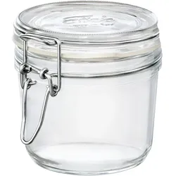 6x Bormioli Rocco Einmachglas mit Bügelverschluss 0,35 Liter