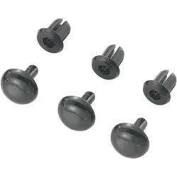 Tru Components, Nieten, TC-SRR-450K203 Spreizniete Loch-Ø 4mm Schwarz 1000St.