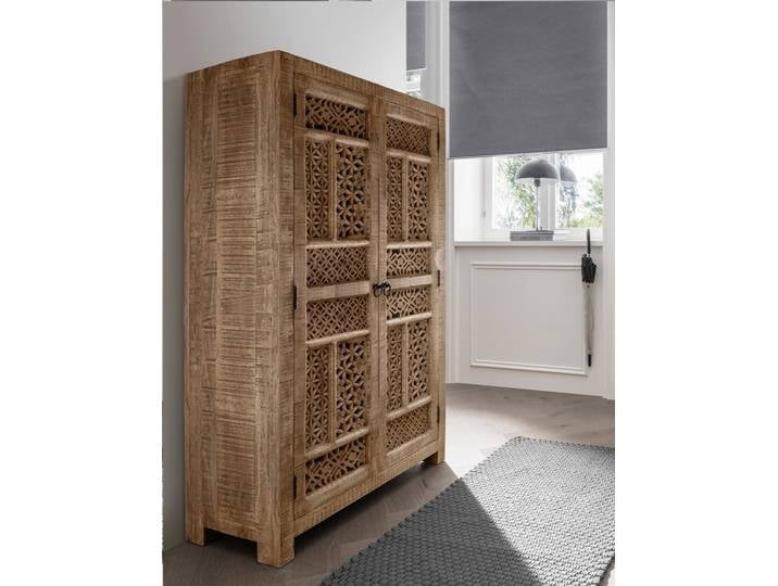 Highboard 80x135cm 'Shania' Mangoholz massiv