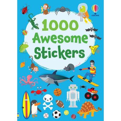 1000 Awesome Stickers, Taschenbuch von Fiona Watt, Usborne, 978-1-83605-447-4